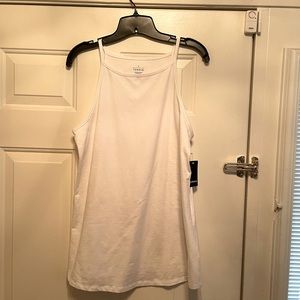 White tank top. NWT.